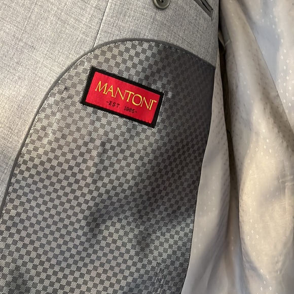 Men’s mantoni suit in light grey! - Picture 2 of 4